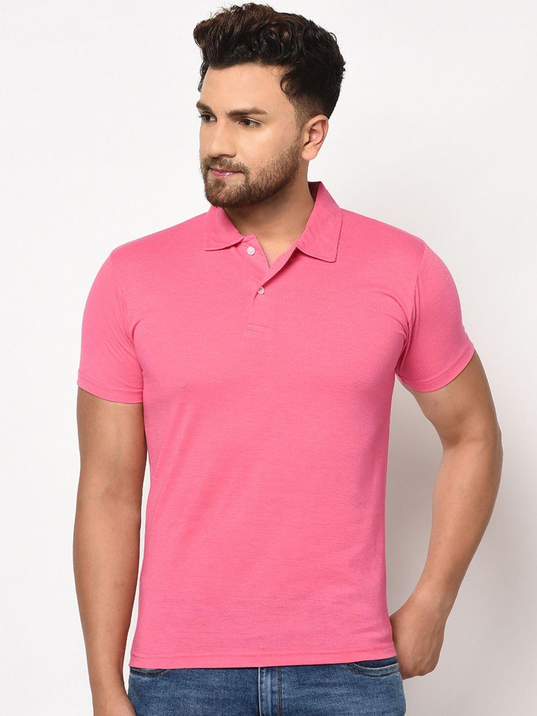 Solid Half Sleeves Polo T-Shirt